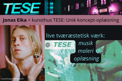 Jonas Eika + Kunsthus TESE event LiteratureXChange 2025