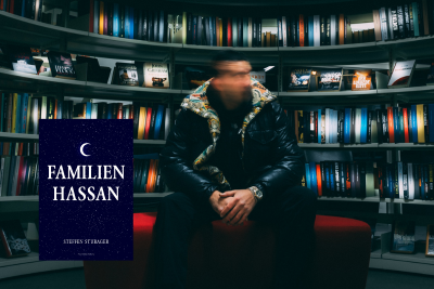 Sløret foto af skikkelse på Hasle Bibliotek