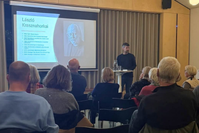 Introduktion til nobelprisvinderen László Krasznahorkai Foto: Jannik Lyhne