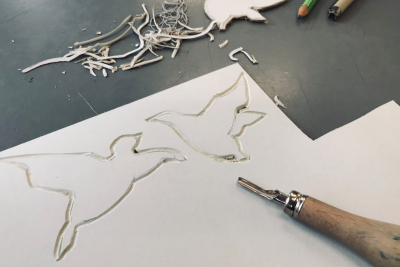 Linoleumstryk og litteratur