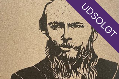 Forsiden på Tine Roesens bog om Dostojevskij