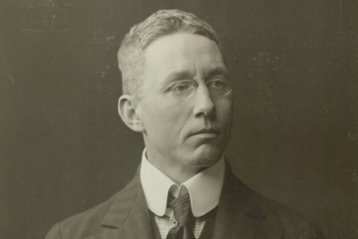 Portræt af Johannes V. Jensen