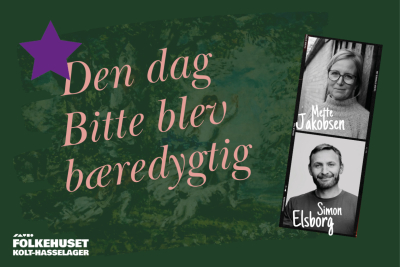 Forfattermøde. Folkehuset Kolt-Hasselager