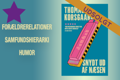 Forsiden af Korsgaards roman 'Snydt ud af næsen'