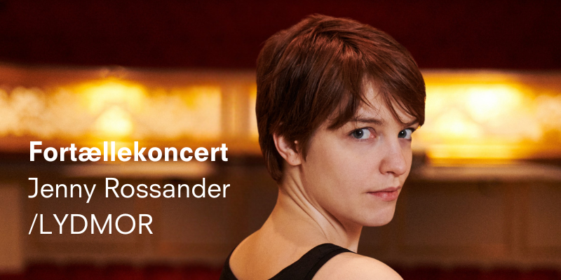 Portræt af forfatter og musiker Jenny Rossander/Lydmor