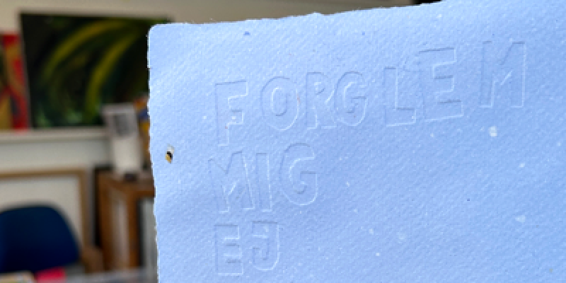 Gentagelsens Kunst - Blomsten
<br />Kofoeds skole Gitte Lægård