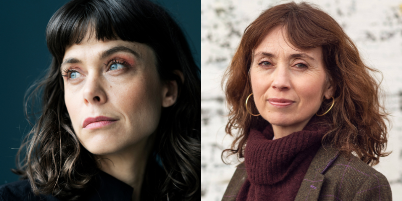Foto Liv Duvå og Hilde Rød-Larsen