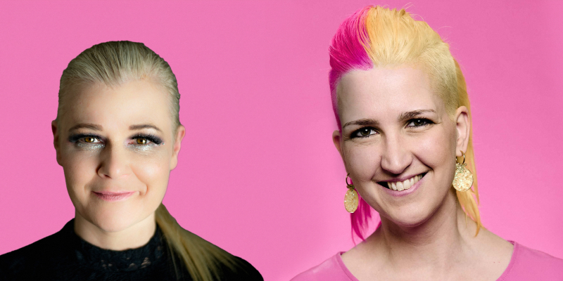 Portrætfoto af de to oplægsholdere