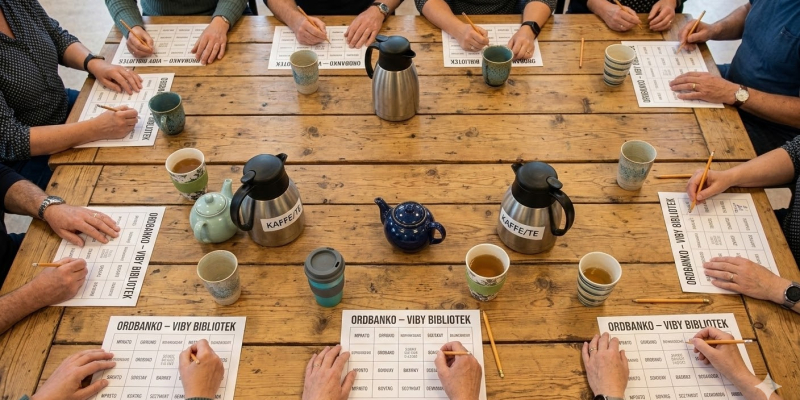 Ordbanko på Viby Bibliotek
