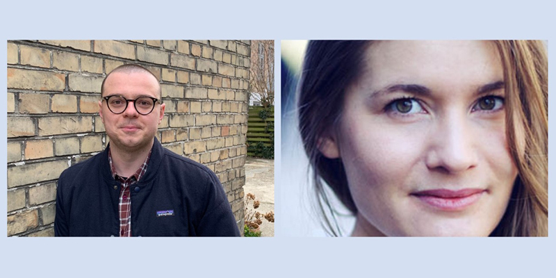 Forfatterne Alen Causevic og Ingvild Schade