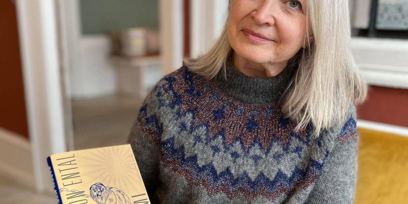Mette Holm med novellesamlingen Første person ental