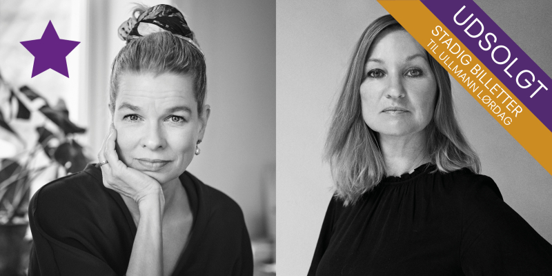 Portræt Linn Ullmann og Naja Marie Aidt